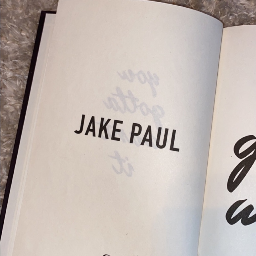 Jake Paul book